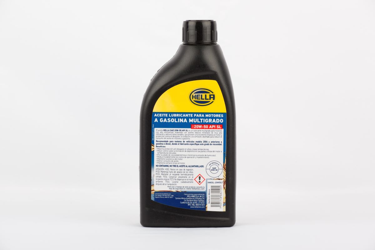 ACEITES MINERAL HELLA 20W50
