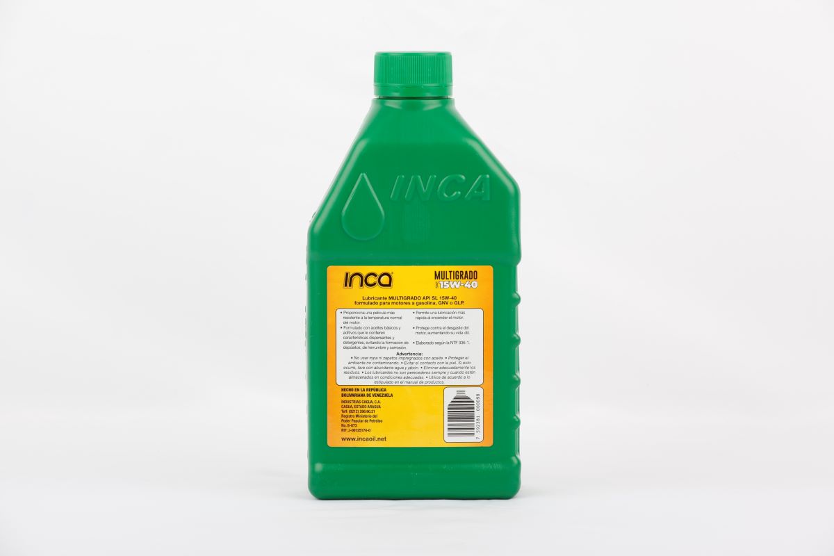 ACEITES MINERAL INCA 15W40