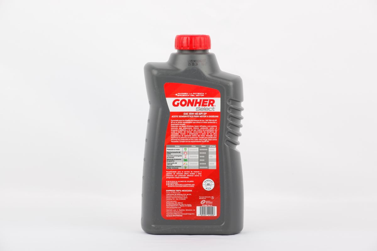 ACEITE SEMI SINTETICO 15W40 GONER