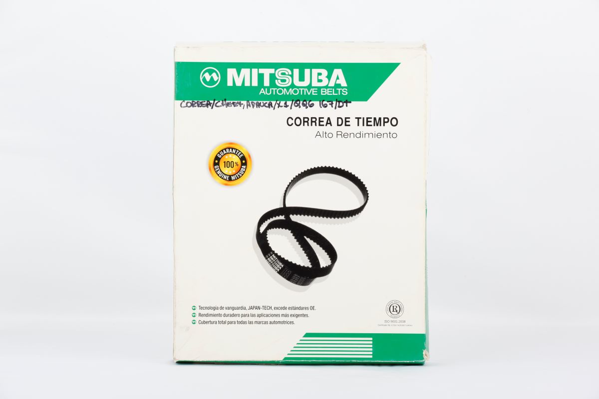 CORREA DE TIEMPO ARAUCA X1 QQ6 167DT MITSUBA COD. 167YU25.4 T1660