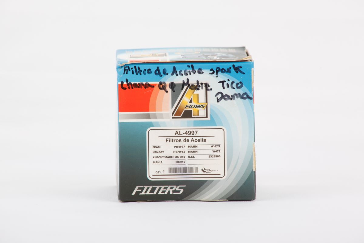 FILTRO DE ACEITE SPARK CHANA QQ MATIZ TICO D
